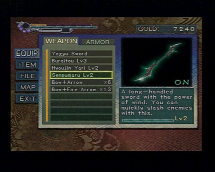 Onimusha 2 screenshot 5 for Playstation 2